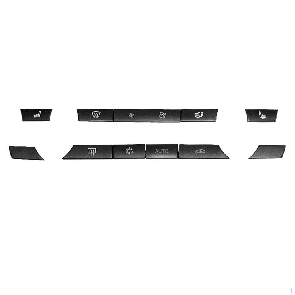 Auto Button Key Caps Repair Set, 61319313923 Cover Vehicle for F07 F10 F11 High Performance