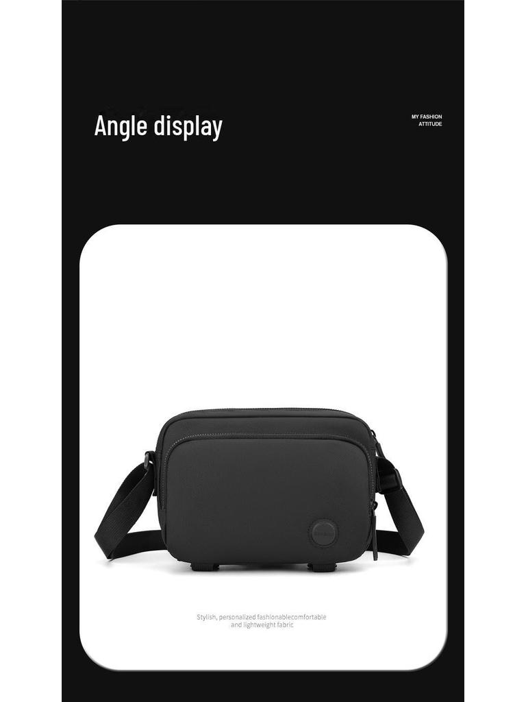 2024 Funktionelle Messenger Bag für Herren - Trendy, einfarbig, leicht, lässige Umhängetasche für den Weg zur Arbeit