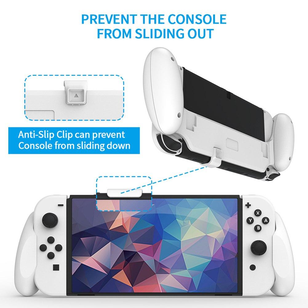 Hand Grip For Switch OLED Host Gamepad Back Grip Controller Non Slip Protective Shell For Nintendo Switch OLED Game Accessories