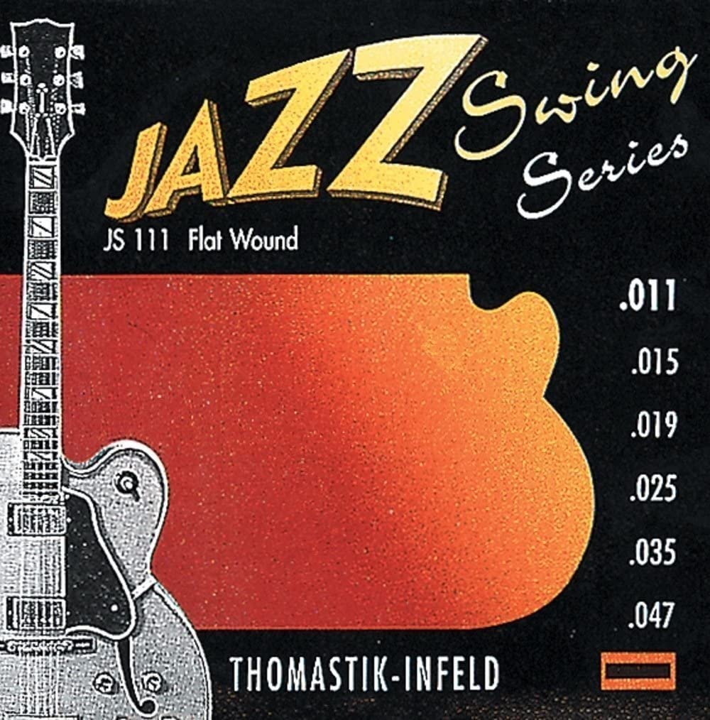 

Струны для гитары Thomastik-Infeld Flatwound, 11-47, Легкий калибр, JS111