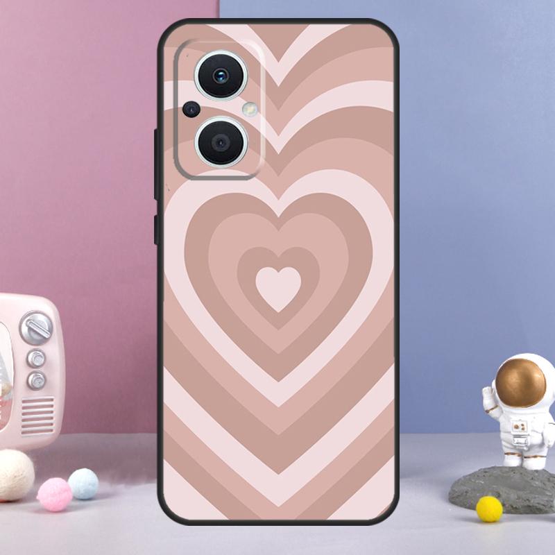 

Шалфейно-зеленый Кофе Любовь Сердце Латте Чехол Для OPPO Reno 12 F 11F 13F 14F 10 11 13 14 Pro 7 8 Lite OPPO Find X9 X6 X5 X8 Pro Чехол OPPO Find X8 Pro