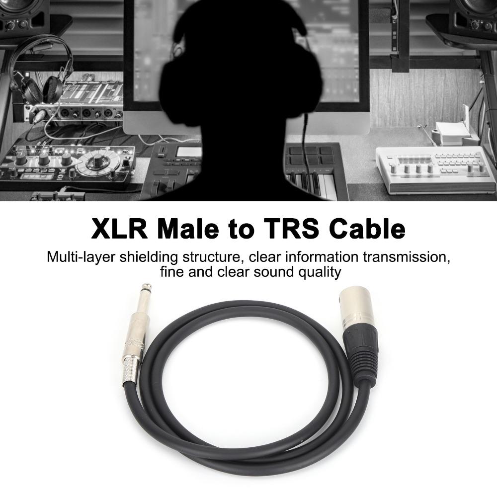Plug and Play Balanced Audio Cable Microphone Audio Cable DJ Equipment
