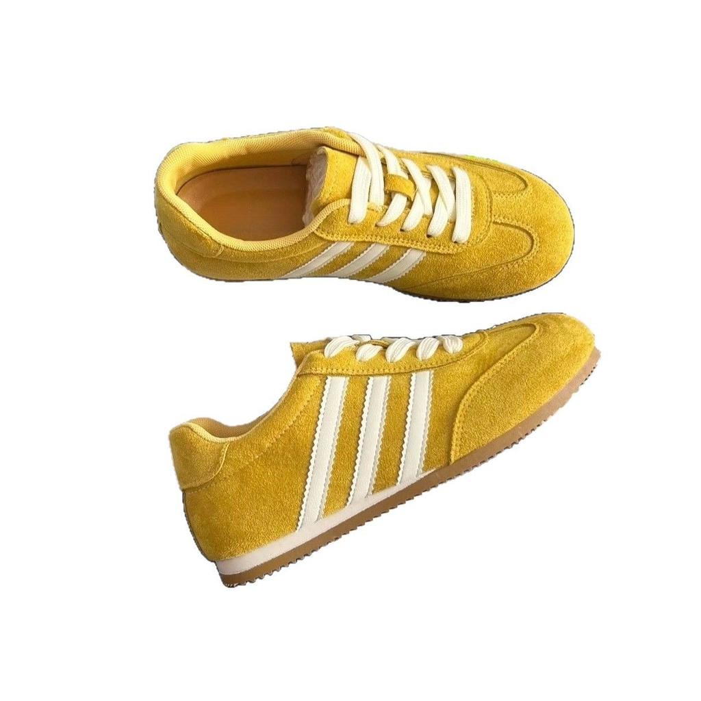 Forrest Gump Shoes 2025 Spring New Women's Shoes Retro Flat-bottomed Casual Versatile Soft-soled Sports Comfortable Lace-up German Training Shoes