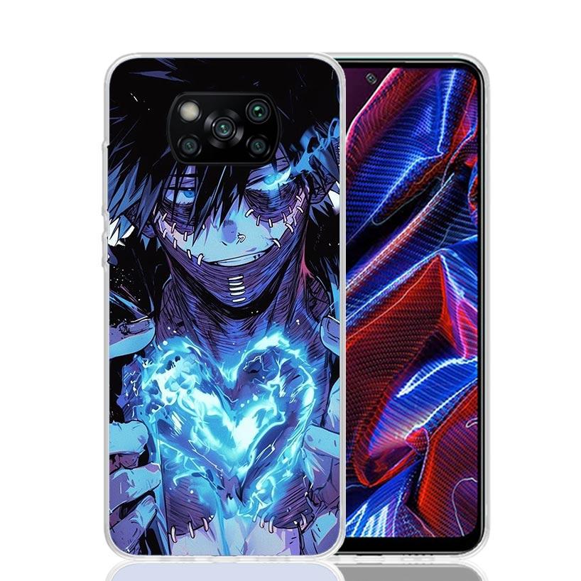Dabi MHA My Hero A-Academy Phone Case For Xiaomi Poco X7 X6 X5 Pro F7 Ultra Redmi 15C 15 13 13C 12 12C 10 10A 10C 9 9A 9C 9T Cov