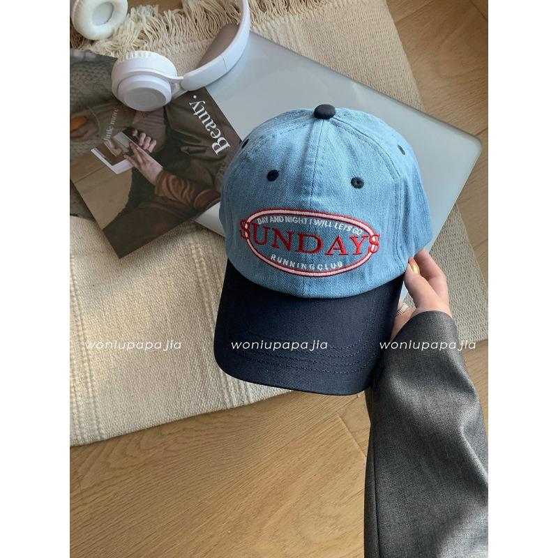 Baseball Hat for Women's Fashionable and Versatile Big Head Circumference Baseball Hat Trendy and Small Face