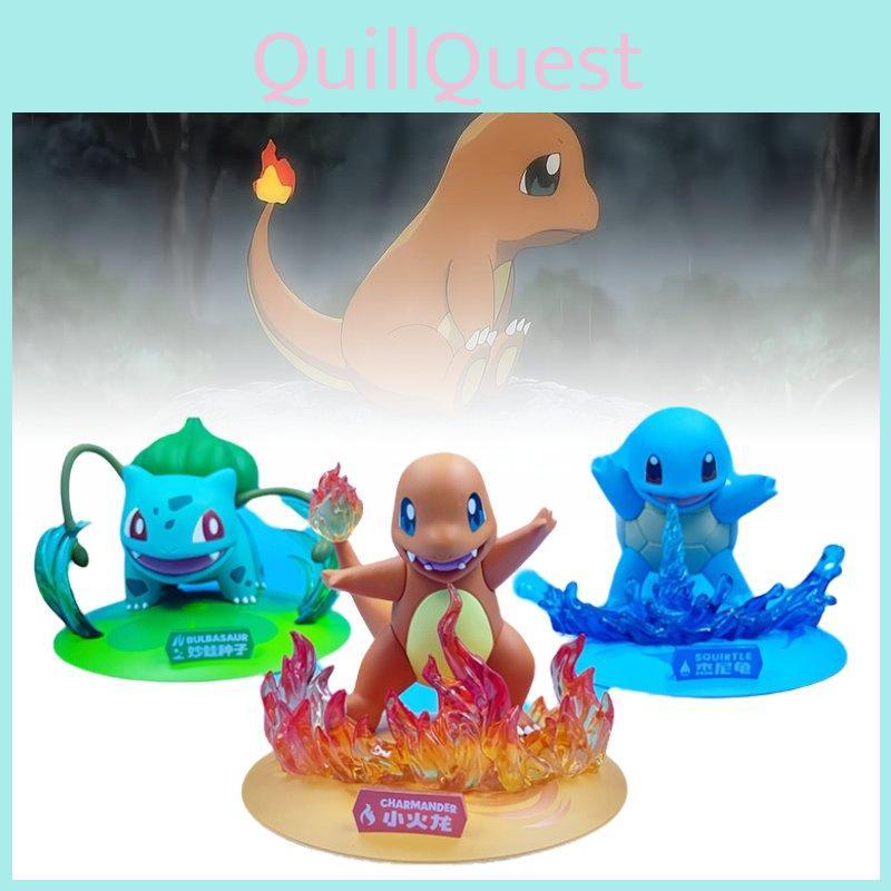 Squirtle Charmander Bulbasaur Toy Model Child Christmas Decoration Gift