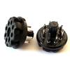 8Pins Bakelite Tube Socket Octal Pin-Plug Base GZS8-B For KT66 KT88 6SL7 6SN7 Vacuum Tube Audio  Electrical Equipment