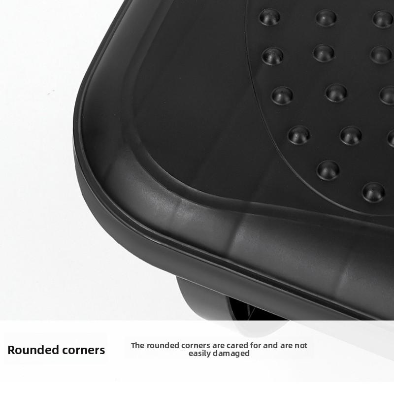 Ergonomic Under Desk Foot Rest Rocker Adjustable Height Massage Surface for Home Office Yoga Fitness Adults Men Women