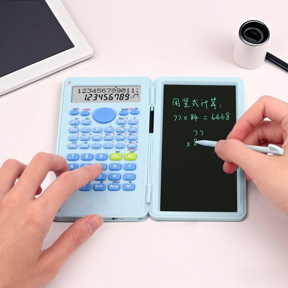 2 in 1 Function Calculators with Tablet 6-inch Office LCD Drawing Pad  Student Tools
