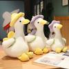 PP Cotton Hiking Duck Appease Doll Flower Spring Outing Duck Stuffed Doll  Children Gift