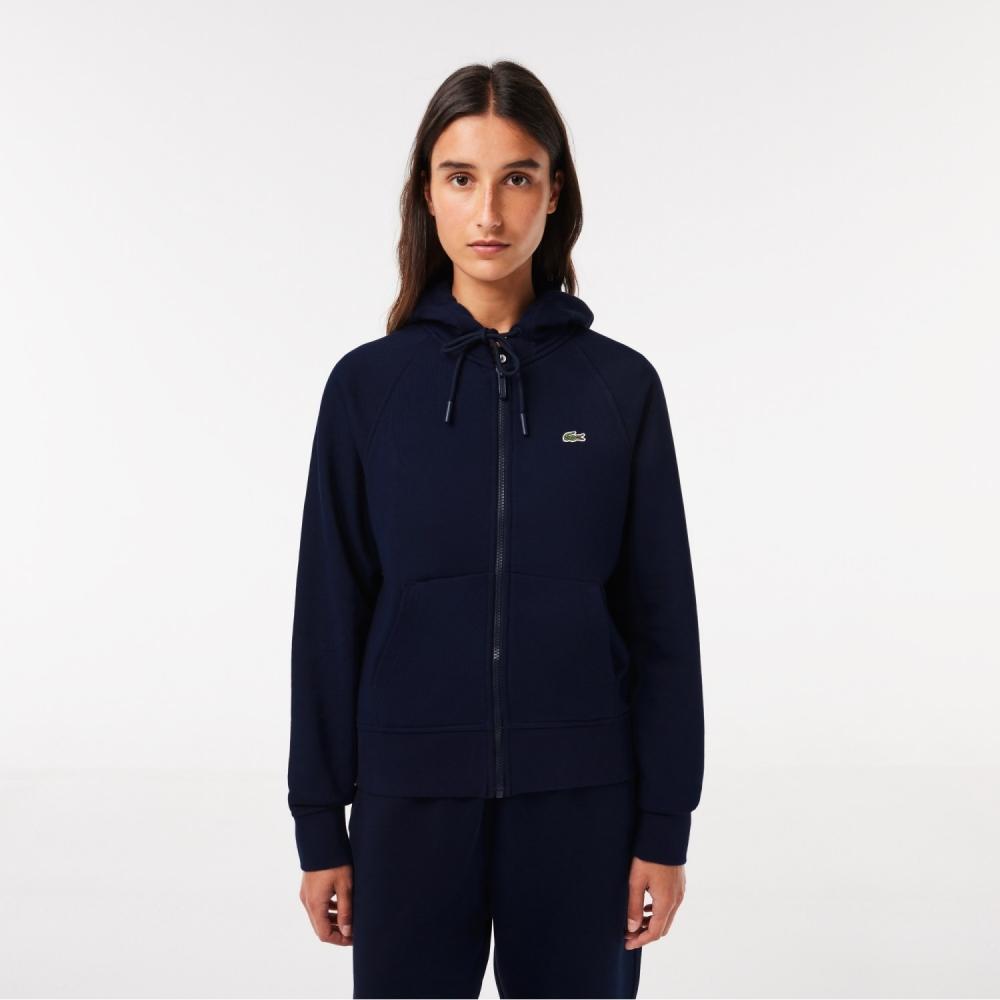 

LACOSTE Женская базовая толстовка на молнии с капюшоном SF9213 53N 166