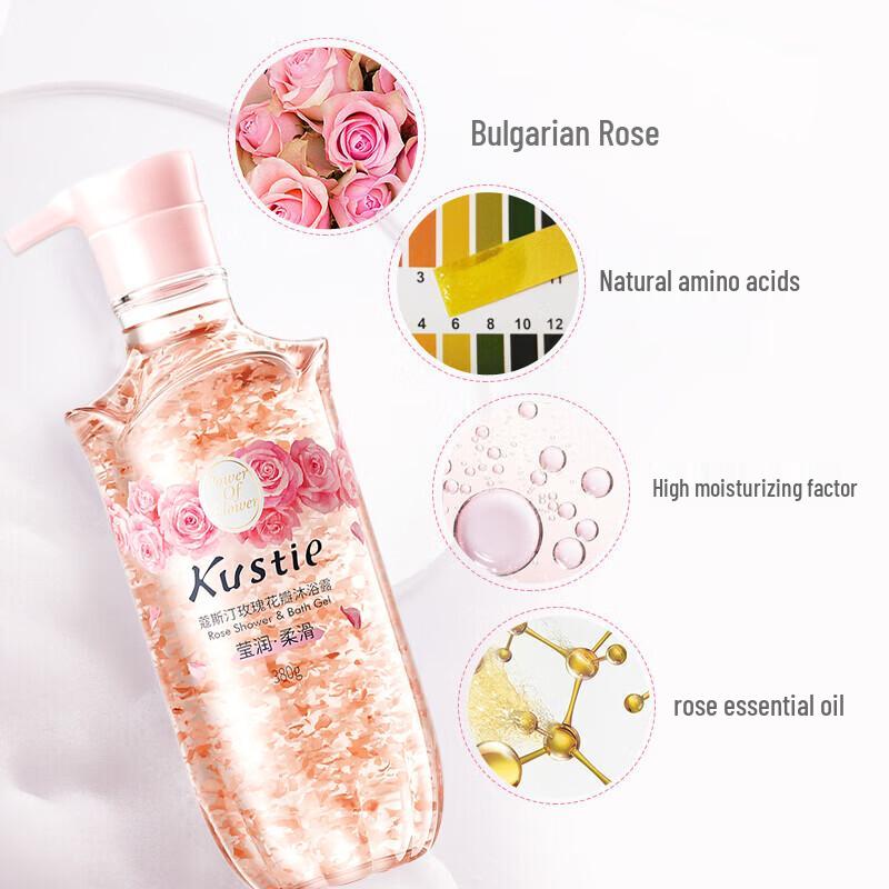 

Kustie Rose Petal Shower Gel