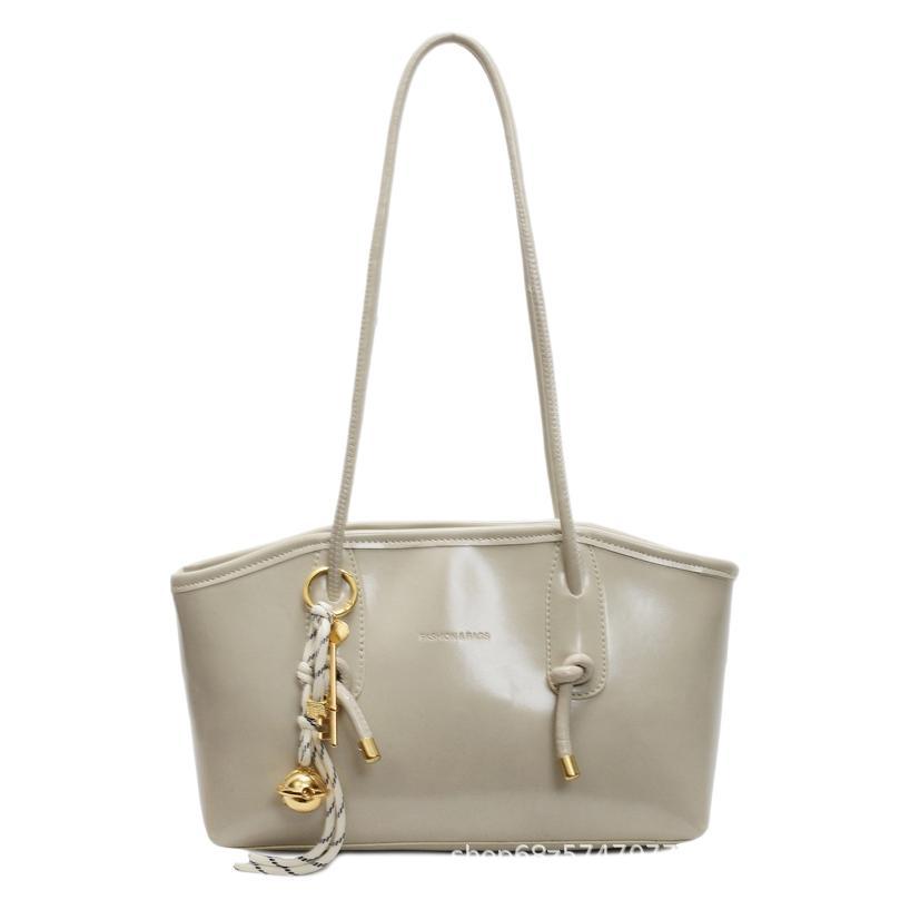 Large-capacity bag women's spring and summer versatile 2025 new simple shoulder armpit bag casual commuting tote bag