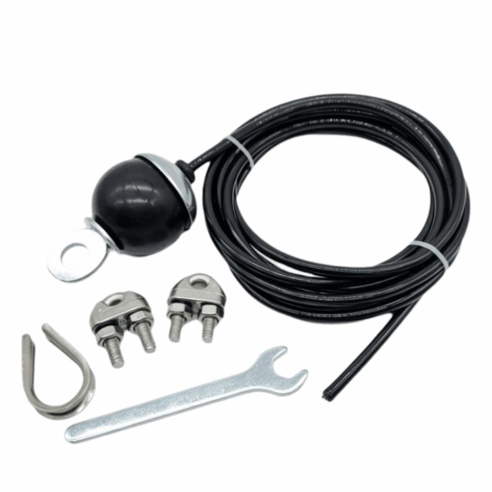 5 piezas Capacidad de Carga 200KG Polea de Fitness Cable de Acero Ajustable Cuerda de Acero Entrenamiento de Fuerza