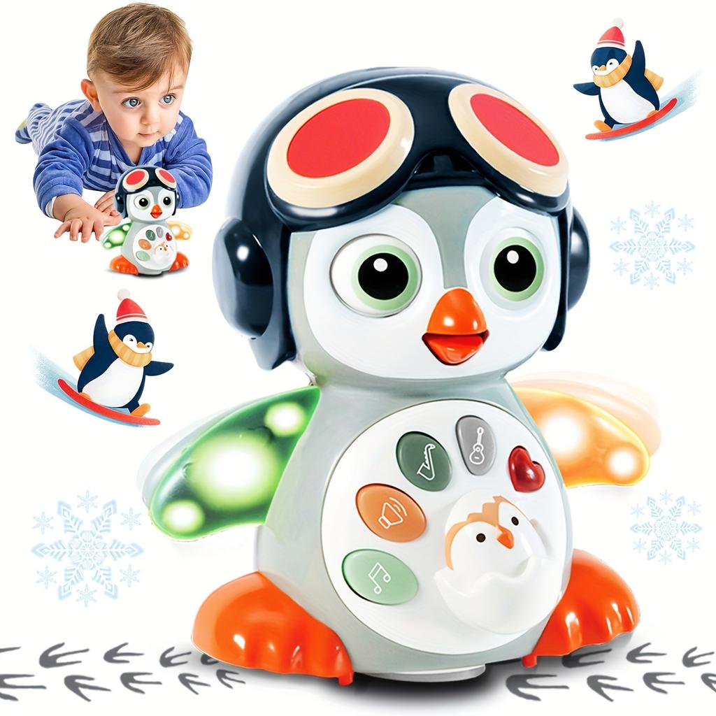 Superior-Grade 1 First-Class Pc Top-Grade Crawling High-Standard Penguin High-Standard Baby High-Standard Musical First-Class Toys Premium-Quality