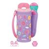 Thermos Straw Bottle 400ml Purple Pink FHL-403F PL-P