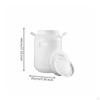 Fermentation Barrel with Lid Multipurpose Food Grade Storage Drum Versatile Water Bucket