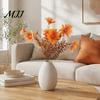 Realistic Fake Flowers for Holiday Decor Artificial Eucalyptus Morning Glory Flowers, Fall Outdoor Planters Lifelike Floral Arrangements Office