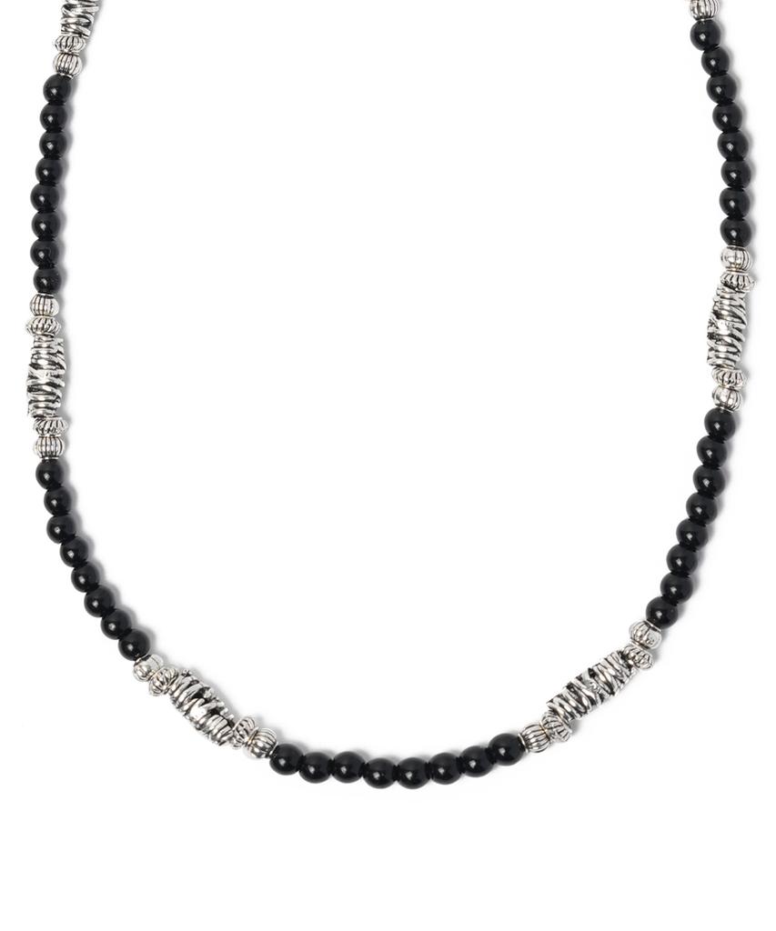 Openyard(Oy) Venom Beads Necklace - Silver
