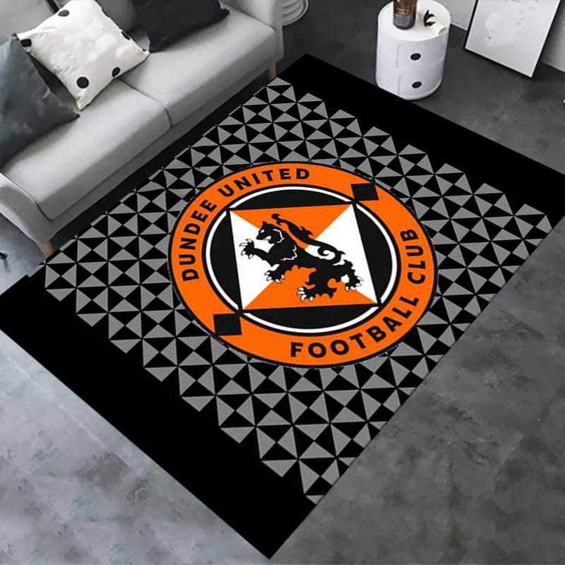 Dundee United FC Carpet Rug for Living Room Bedroom Home Sofa Decoration,Kids Play Non-slip Floor Mat
