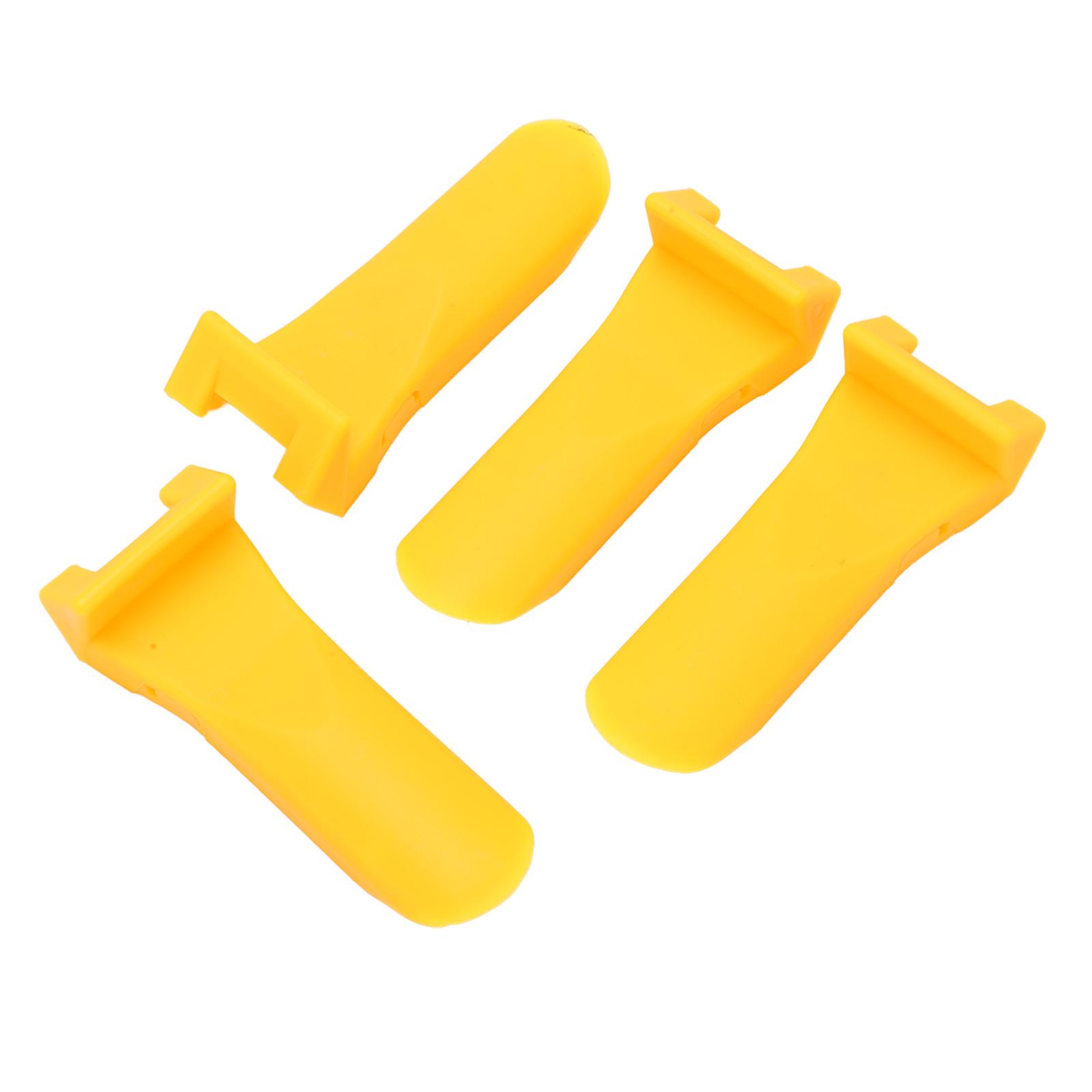 

4Pcs Wheel Rim Guards Protectors Plastic Inserts Jaw Clamp Cover Replacement for Corghi Tire Changers