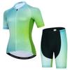 2025 Women's Cycling Jersey Set Summer Anti-Sweat Bicycle Clothing Kit Breathable Mountain Ladies Bike Clothes Cycling Suit