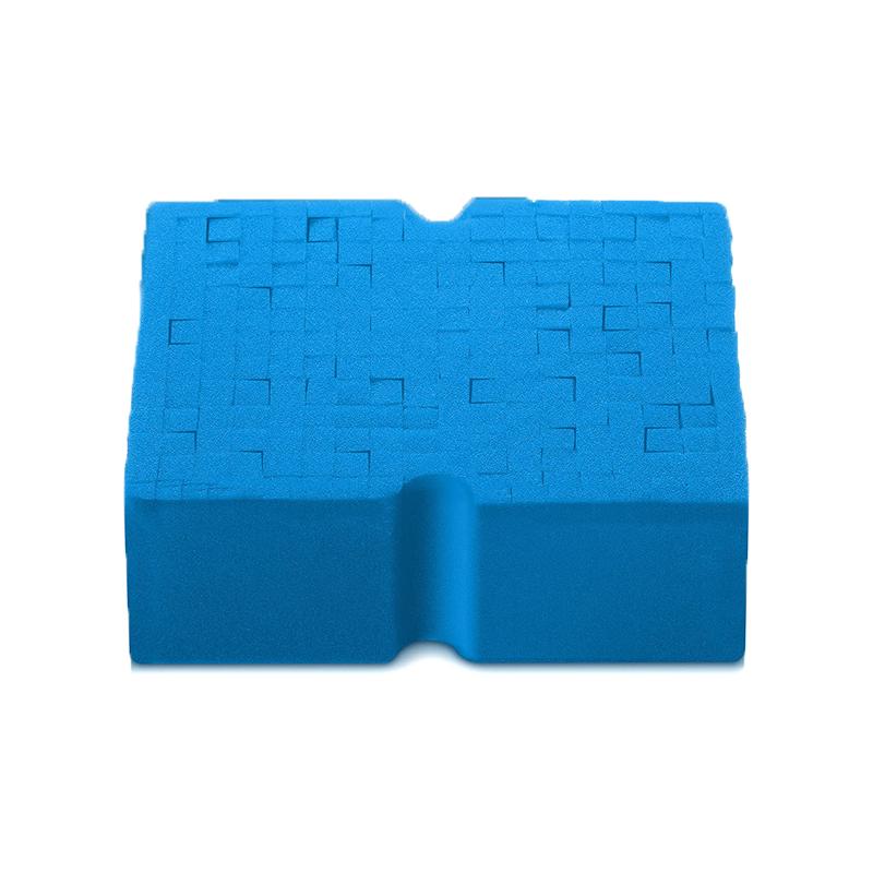2Pcs Large Cross Cut Durable Soft Foam Grid Sponge Rinseless Absorbent Easy Grip Non Scratch Car Cleaning Tools Auto Accessories