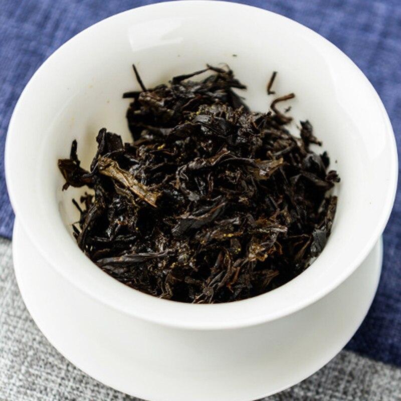 2019 Anhua Dark Tea Handmade Fu Tea with Gloden Flower Tea Dark Compressed Tea 1000g