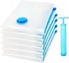 Vacuum Storage Bags More Space Save Compression Travel Seal Zipper for Clothes Pillows Bedding Closet Home Organizer