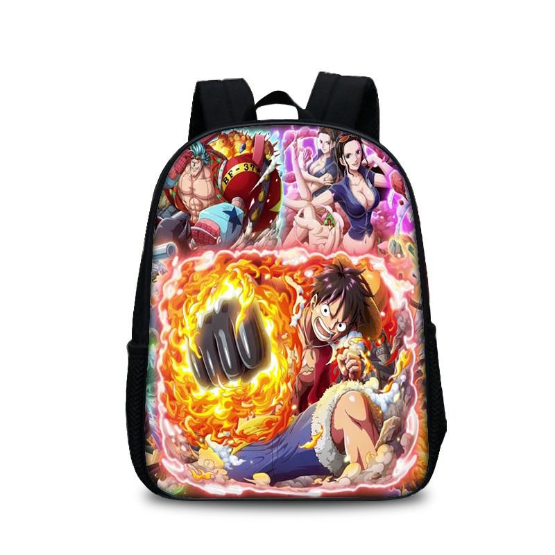 One Piece Backpack For Kids With Nylon Material And Adjustable Straps For School And Daily Use