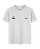 ANEWBROS Twin Logo Oversized Short Sleeve T-Shirt 10 Colors [Anse_9102] (B Type)
