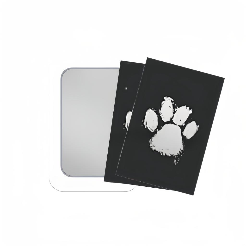 Kit de Pegada de Patas de Animal de Estimação sem Tinta, Kit de Pegada de Patas de Gato e Cachorro, Kit de Pegada de Nariz de Gato e Cachorro, Lembrança de Animal de Estimação sem Sujeira, Presente Memorial de Pegada de Cão e Gato