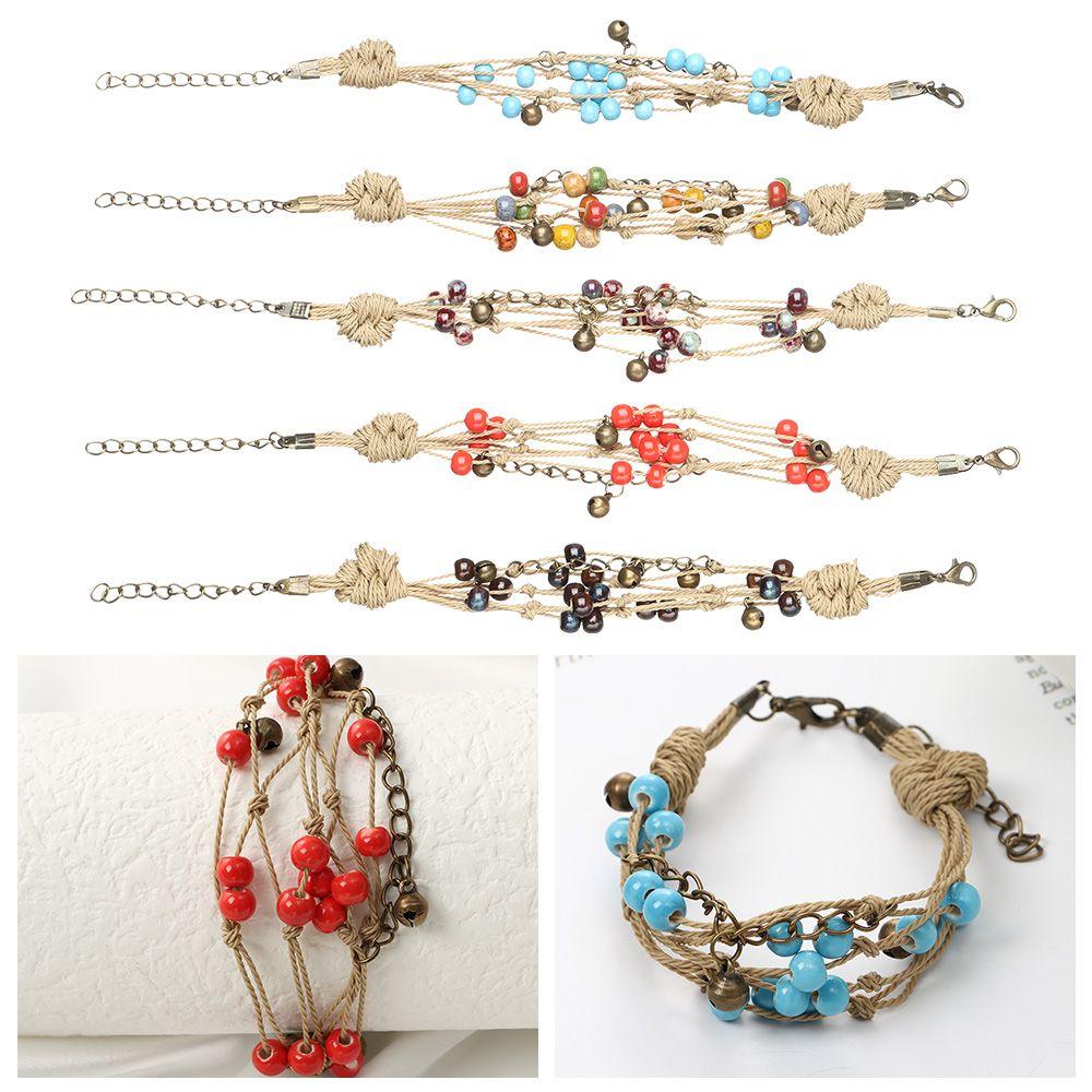 

Элегантный новый творческий браслет дружбы для женщин студенческие браслеты с бусинами