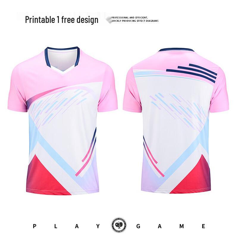 Chi Wu Unisex Breathable Short-Sleeve Sports Top M