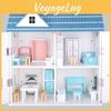 Wooden Dollhouse With Double Story Design For Role Play And Imaginative Play