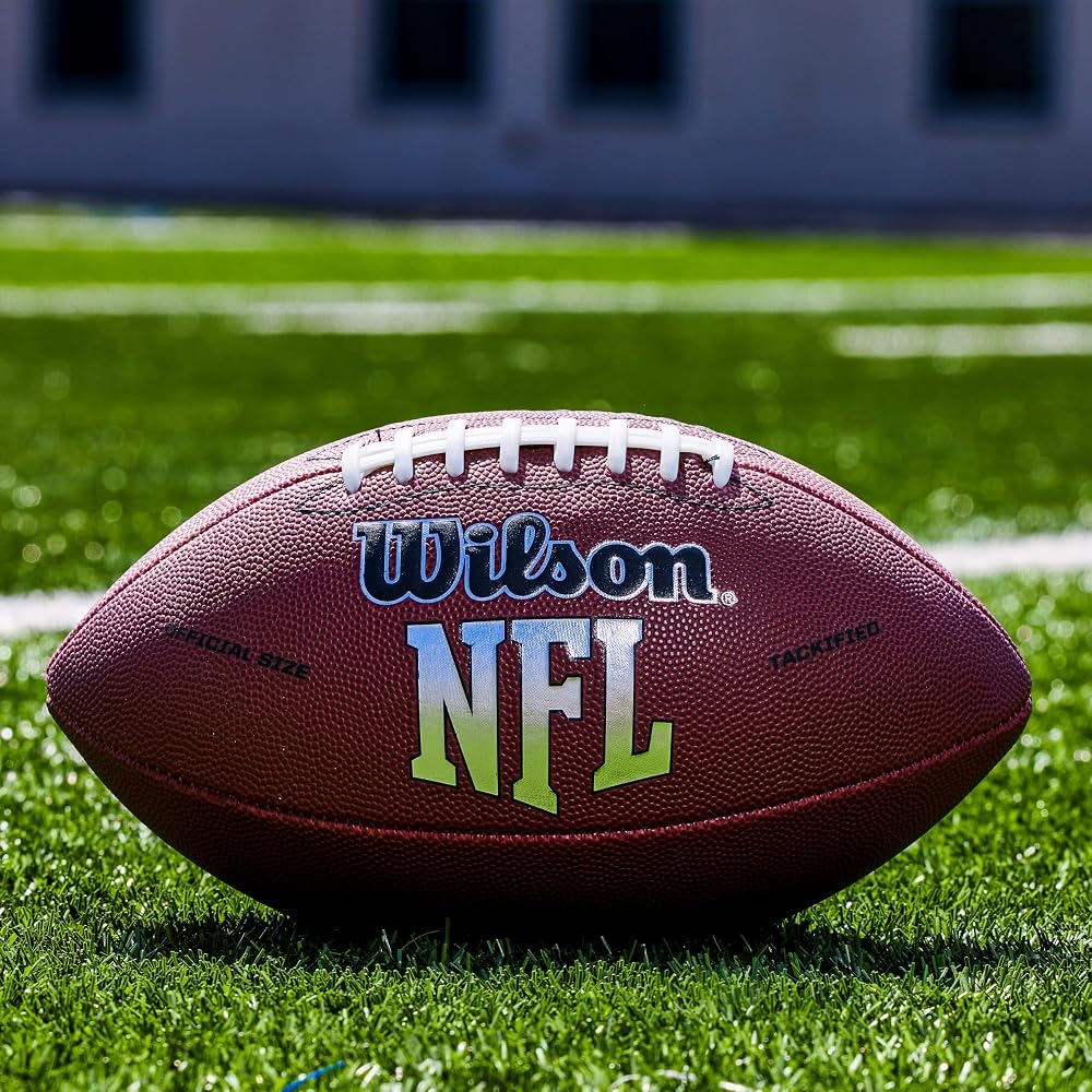 Wilson MVP Football Size 9 Durable Synthetic Leather Game Ball