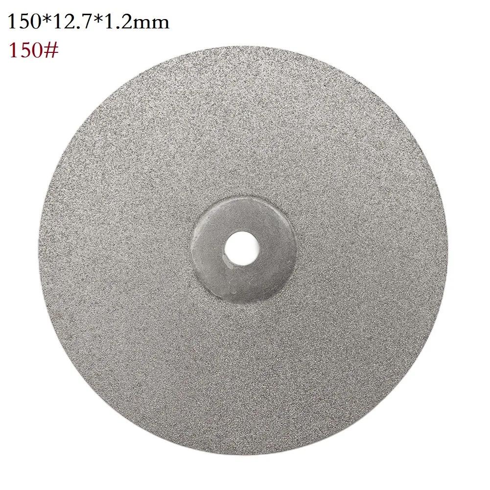 Disc Grinding Wheel Flat Lap Lapping Wheel 150mm 6" Coated Diamond Accessories Brand New High Quality Portable