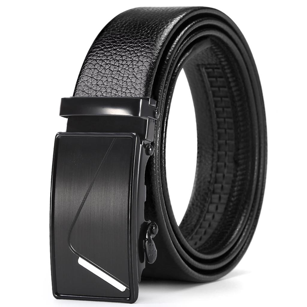 Belt Men'S Business Belt Casual Easy To Wear Simple Automatic Buckle Belt Stall