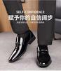 2025 new one-pedal spring and autumn men's leather shoes soft leather business casual bright leather single shoes casual leather shoes men