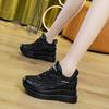 Inner Heightening Dad Shoes Women's 2026 Autumn and Winter Women's Shoes New Breathable Casual Board Shoes Sports Shoes Thick-soled Heel Single Women