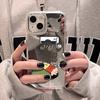 For Xiaomi 14PRO Mirror Puff Case Cartoon Mirror Phone Case Cooling Summer for Redmi NOTE13PRO