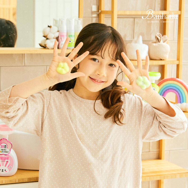Colorful Flower-shaped Colored Hand Wash Main Product + Refill + Mini Set