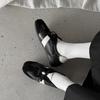 Soft-soled German training shoes women's 2025 new shallow sheepskin ballet breathable single shoes French Mary Jane women's shoes