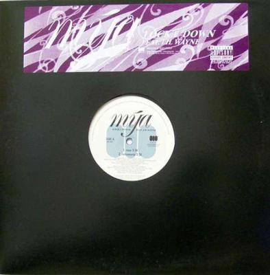12inch Record MYA, LIL WAYNE - Lock U Down UNIR21805 Motown 2007 US Rap & Hip-Hop/R&B Used