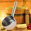Thickened Kitchen Water Scoop Long Handle Soup Scoop Household Stainless Steel Water Ladle  Canteen