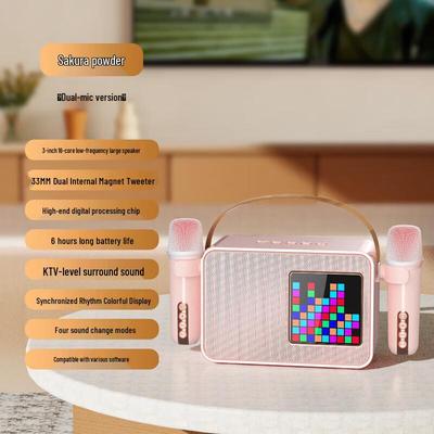 Yidian Dual-Mic Karaoke Speaker CN Plug (adapter Included)