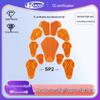 KUUVI Motorcycle CE Certified Riding Safety Gear Set: Knee, Elbow, Shoulder, Back, and Chest Protectors
