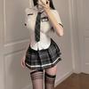 LIKENNY Sailor Gal Sexy High School Girl Gym School Cultural Festival Uniform, Cosplay, Uniform, Miniskirt, Cute, Popular, Women's, Moe, Photo,