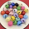 22mm Multicolor Bell Pendant Charm for DIY Keychain or Christmas Tree