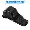 X Autohaux 1 Pc No.121020C020 Engine Oil Pan for Toyota Hilux 2015 Steel Black